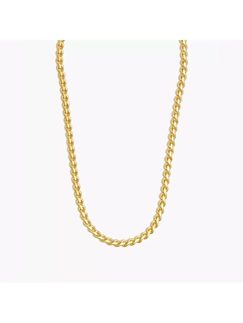 Madewell Chunky Curb Chain Necklace - Picture 7 of 8